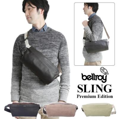 DeepPlum bellroy SLING PREMIUM BSLB Body bag Cool Large capacity Large