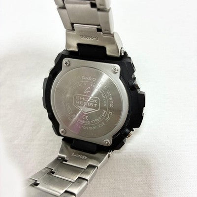 Casio Watch G-STEEL Radio Solar GST-W110D-7AJF Silver Men Analog Digital japan