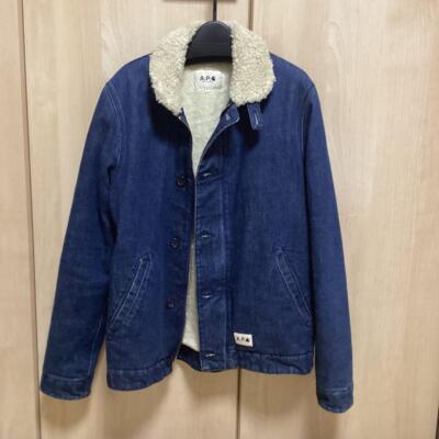 【Size XS】A.P.C./Carhartt Bristol Jacket Boa Jacket from JAPAN Beautiful Used acs