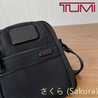 TUMI 22303111 Shoulder Bag Pocket Bag Alpha outlet Small Blackpp