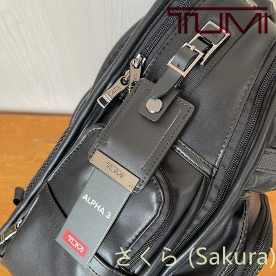 TUMI Alpha 3 Carbon Leather Backpack outletdp