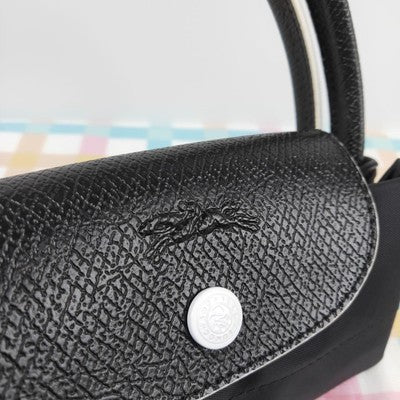 Longchamp Le Pliage S  Tote Bag Handbag collapsible Outlet Black black NEW