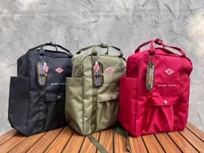 see description 3 color Danton Backpack SAINTLOUIS Unisex School Travel