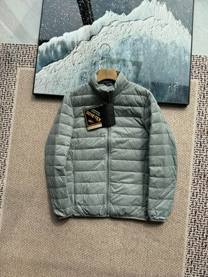see description size M-5XL Arc'teryx Logo Stand Collar Lightweight Down Jacket