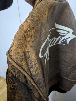 Vintage 80s Avirex G2 Leather Flight Jacket Brown Genuine leather L