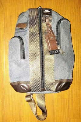 tumi Mont Blanc Sling Bag One-Shoulder Body Bag 2WAY size magnetic strap Black