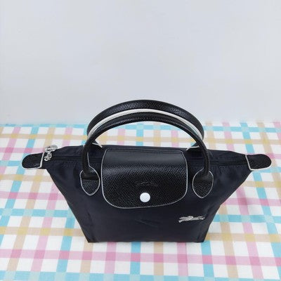 Longchamp Le Pliage S  Tote Bag Handbag collapsible Outlet Black black NEW