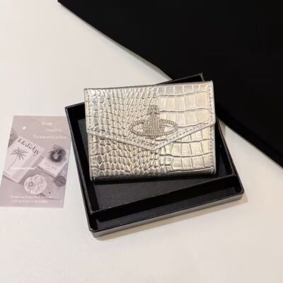 see description 3colors Vivienne Westwood  small wallet Folding Wallet