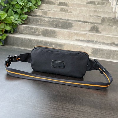 Tumi Mclaren Brox Shoulder Bag Sling Body Bag Black Orange