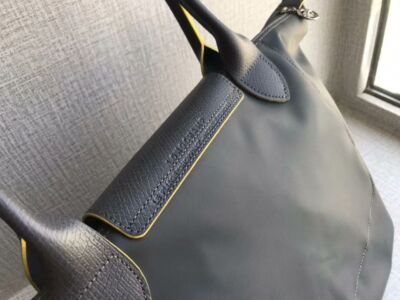 see description 3Size Longchamp Le Pliage Tote Bag Handbag Nylon bag Black