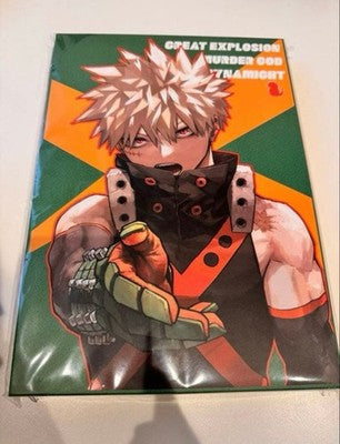 Opened My Hero Academia Original Art Exhibition 2025 Bakugo Katsuki Memory gift