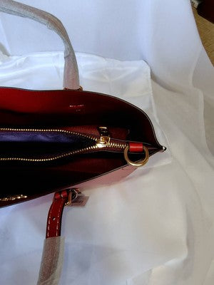 Coach Mollie Tote 25 With Cherry Print CR293  New Pink