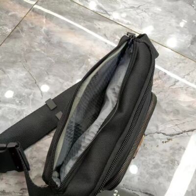 Tumi Alpha Bravo Series 232310D Men's Waist Pouch & Shoulder Bag black outlet