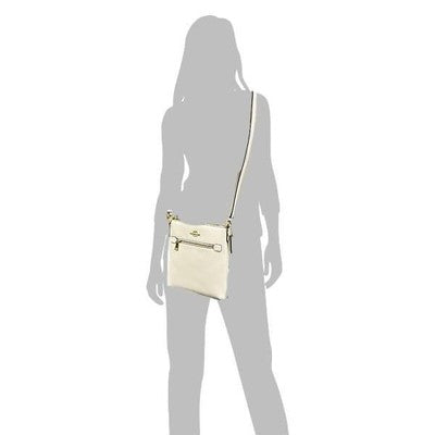 COACH Shoulder Bag Leather Mini Rowan File Bag Crossbody Purse CE871 IMCHK Chalk