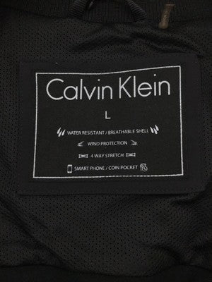 L Calvin Klein TUMI JACKET Nylon Polyester Black Men's Water-resistant