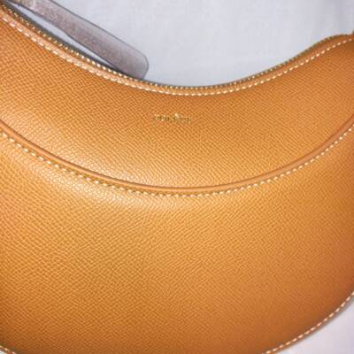 Polene Half Moon Bag Shoulder Bag Brown Women's Mini Bag with Shoulder Strap