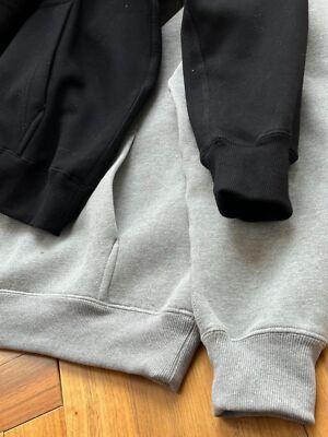 see description size S-XL Nike Stussy logo embroidered padded sweatshirt hoodie