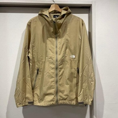 Size L THE NORTH FACE Compact Jacket Beige Nylon NP71830 Mountain Parka