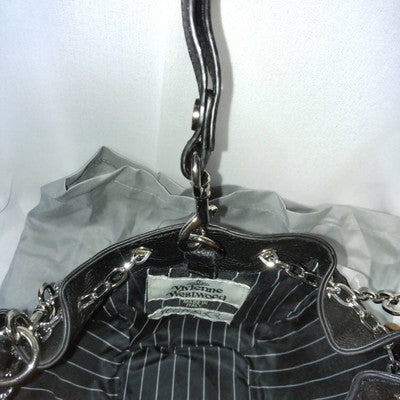 seed description 2colors Vivienne Westwood Shoulder Bag Leather Orb Logo