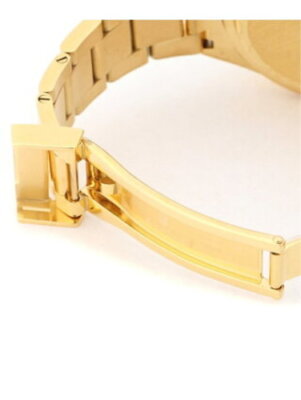 A BATHING APE wristwatch TYPE 7 BAPEX #2 M GK0063_1I80187003 Gold Blue Mens
