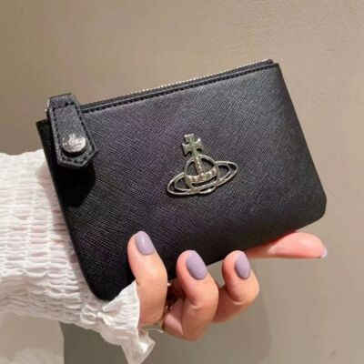 Vivienne Westwood  small wallet Multi-Card Pocket black