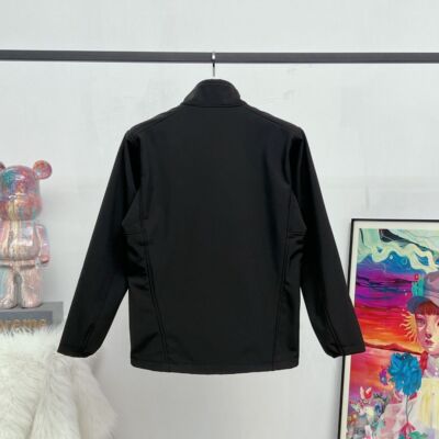 see description 4colors Arcteryx Logo Windproof Stand Collar Long Sleeve Jacket