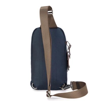 tumi Deluxe Brief Pack Shoulder Bag Business Nylon Blue 2223402