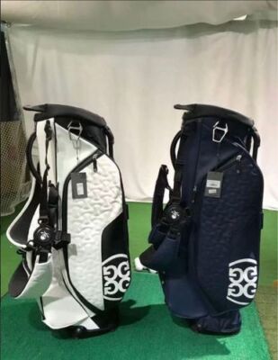 check description chose color G-Four Golf Caddy Bag Stand-type Bag black white
