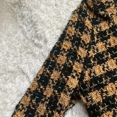 Junya Watanabe Comme des Garçons tweed coat from 2000s oversized silhouette S