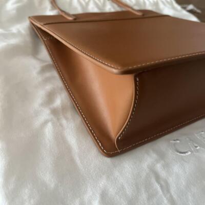[CAFUNE] STANCE CLASP Shoulder bag for women, brown, for everyday use