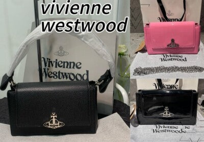 see description 3colors Vivienne Westwood HAZEL medium shoulder bag crossbody