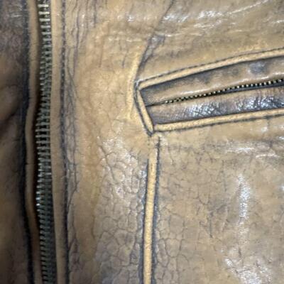 used size 40 AVIREX  Type G-2 Men's Flight jacket 80's rider's jacket brown