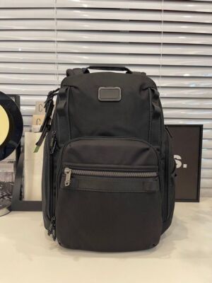 TUMI ALPHA BRAVO Search Backpack 232789 Nylon Leatherdp