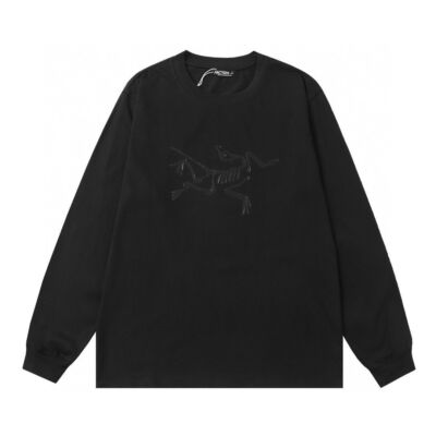 check description size S-XL ARC'TERYX Classic Logo RoundNeck Long Sleeve T-Shirt