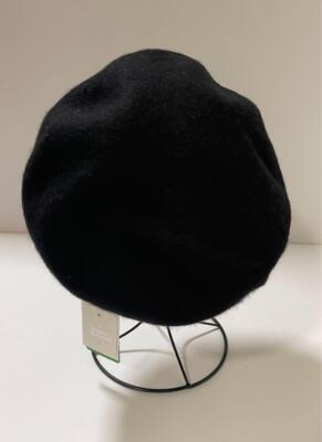 check description chose color Vivienne Westwood Beret hat Beige wool embroidery