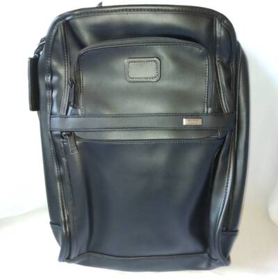 TUMI ALPHA3 Backpack outdoor PC Storage 9603590 Leather Black cp