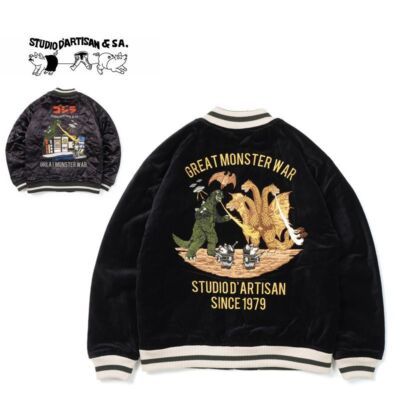 Check Description jacket SUKAJAN Japan Studio D'artisan reversible Various sizes