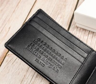 Maison Margiela wallet, folding wallet, many card slots　D