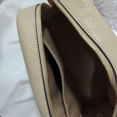 COACH Basquiat Collaboration Pouch Clutch Bag Beige COACH C5617