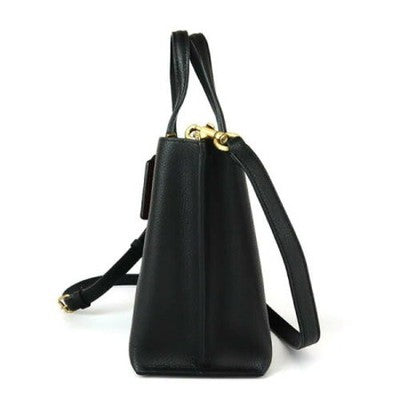 COACH Willow Tote 24 2way Shoulder Bag Crossbody Black C8869 outlet JP New