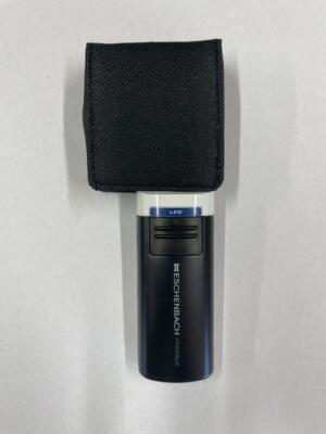 NEW ESCHENBACH handheld Loupe mobilux LED magnification x6 light 1511-6
