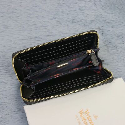 see description 4colors Vivienne Westwood Long Wallet 55VV356