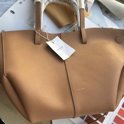 POLENE Brown Shoulder Bag Large Women's Large Capacity Bag Brown