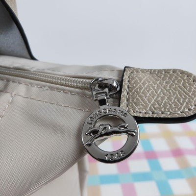 Longchamp Le Pliage S  Tote Bag Handbag collapsible Outlet Ivory NEW
