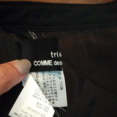 size S Tricot Comme des Garcons Knee-length skirt black