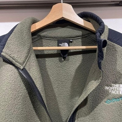 Size: XXL THE NORTH FACE 92 EXTREME Fleece Jacket Green NA62215 Zip-Up Jacket