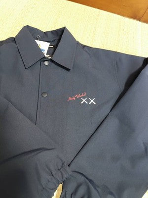 NEW  UNIQLO KAWS & WARHOL COLLECTION Coach Jacket Black Navy XS- XL JAPAN