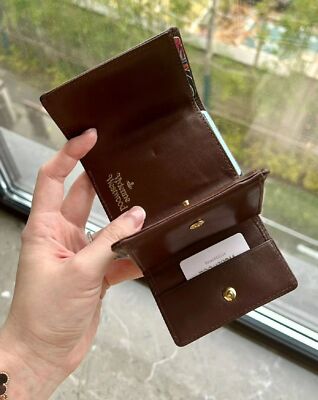 see description 5 Colors Vivienne Westwood Tri-fold Wallet Matelasse Wallet