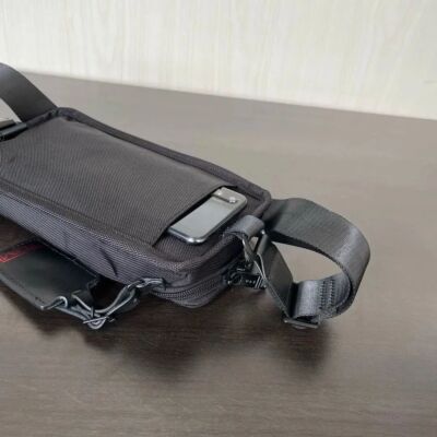 TUMI Alpha Compact Sling One Shoulder Bag Black outlet