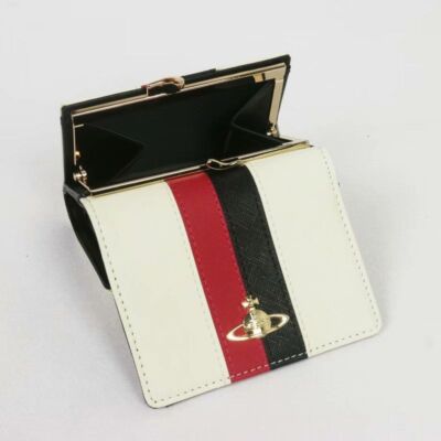 check description Vivienne Westwood Tri-fold Wallet Clasp Bi-fold 13VV153